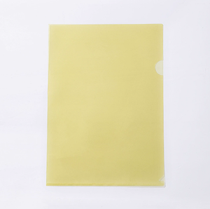 A4/A5 Heavy-Duty Transparent L-Shaped Folder, Multi-Color 2-Pocket Document <b>File</b> for Report & Data <b>Storage</b> - Product Image 3