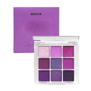 Purple Violet <b>Eyeshadow</b> Palette 9 Shades Matte & <b>Shimmer</b> Pigmented Long Lasting for Party - Product Image 5