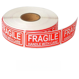 Autocollants d'avertissement de sécurité pour enfants à forte adhérence, papier artistique, pour enfants de 3 ans, alerte de risque d'étouffement, logistique - Product Image 5