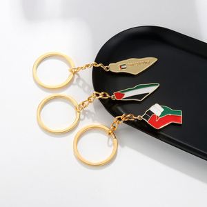Llavero Metálico con Mapa de Palestina, Venta al por Mayor, Llavero con Bandera de Palestina e Israel, Puño de la Libertad, para Hombres y Mujeres, Regalos de Recuerdo - Product Image 3