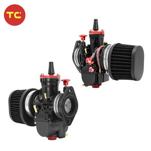 Kit de <span class=keywords><strong>Carburador</strong></span> de Carreras PWK de 21 mm para Motocicletas, Scooters, Motos de Cross y ATV de 50 cc a 100 cc, <span class=keywords><strong>2T</strong></span>/4T, <span class=keywords><strong>Carburador</strong></span> con Filtro de Aire y Colector de Admisión - Product Image 2