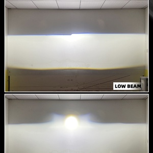 Sanvi New Type Square <b>Light</b> SU7 Double Direct Dual Lens 3-Inch Bi Led <b>Projector</b> Lens Headlight - Product Image 4