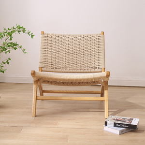 Design confortevole <span class=keywords><strong>poltrona</strong></span> reclinabile Patio prato giardino cortile ponte costruzione in legno tessuto Web Seat <span class=keywords><strong>sedia</strong></span> pigra naturale - Product Image 4