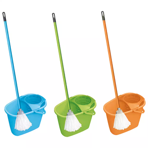 ชุดทำความสะอาดแบบถูพื้นแบบเปียกคลาสสิกพร้อมหัวม็อบดูดซับน้ำได้ดี เหมาะสำหรับงานทำความสะอาดพื้นในครัวเรือน สำนักงาน และพื้นที่เชิงพาณิชย์ - Product Image 4