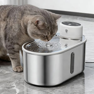 Dispensador de agua <span class=keywords><strong>para</strong></span> mascotas, alimentador de acero inoxidable, <span class=keywords><strong>bebedero</strong></span> automático <span class=keywords><strong>para</strong></span> <span class=keywords><strong>gatos</strong></span>, Sensor de fuente de agua inalámbrico <span class=keywords><strong>para</strong></span> mascotas <span class=keywords><strong>para</strong></span> beber perros y <span class=keywords><strong>gatos</strong></span> - Product Image 1