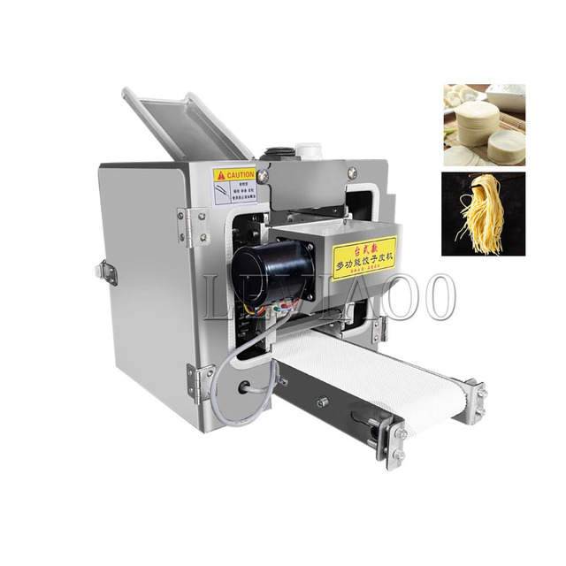 Tabletop Automatic Momo Empanada Skin Machine Samosa Gyoza Wonton Dumpling Maker Skin Wrapper Making Machine