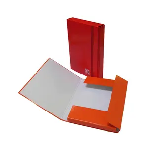 Tùy Chỉnh In A4 Bìa Tài Liệu Thư Mục Văn Phòng Đàn Hồi Thư Mục Hộp Giấy Tập Tin - Product Image 1