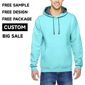 Custom Logo Sweatshirt Fashion Pullover Casual Couple Y2K Tops Hoodies For Men