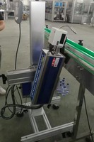 Imprimante automatique de code de date d'expiration de laser de CO2 de petits caractères d'approvisionnement d'usine pour les bouteilles et les paquets liquides