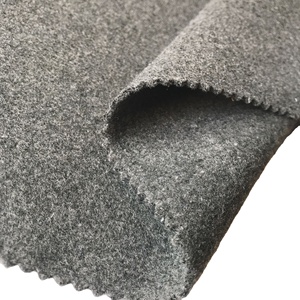 Tissu de laine double face 710g 25% laine <span class=keywords><strong>gris</strong></span> couleur fil teint pour les manteaux d'hiver Costumes Vestes Vêtements - Product Image 1