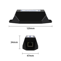 Port unique Gigabit haute puissance Poe Extender Ethernet Lan réseau mural 30W commutateur intérieur commutateurs réseau produit