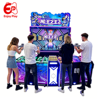 Machine d'arcade de tir à 4 joueurs à monnayeur, haute rentabilité, grand écran 86 pouces, pour zone de jeux en centre commercial intérieur