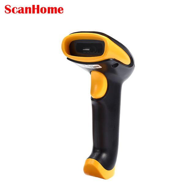 Scanhome SH-410 Handheld Barcode Scanner CMOS Sensor QR Code Reader USB/COM/RS232 Interfaces FCC Certified 1-Year Warranty Stock