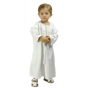 Traje Vintage Lavado de Poliéter-Sulfona para Niños, con Cuello Alto, Manga Larga, Antiestático y Transpirable - Product Image 1