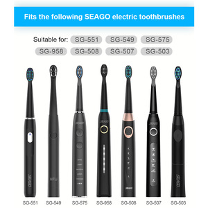Têtes de brosse à dents Seago, 4 pièces, poils souples pour le soin des dents de la série E - Product Image 5