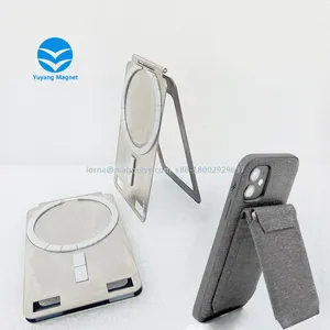 Magnete di fabbrica Array per telefono fermasoldi portafoglio in metallo cerniera con magnete per il portafoglio di carte MagSafe