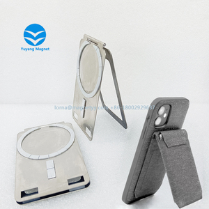 Matriz de <span class=keywords><strong>imanes</strong></span> de fábrica para teléfono, Clips para billetes, BILLETERA, bisagra de Metal con imán para billetera con tarjeta MagSafe - Product Image 2