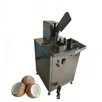 Machine à fendre et extraire l'eau de noix de coco sans fuite de jus, avec moteur (220V 140KG, usage intensif)