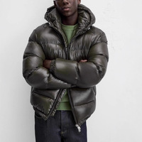 Veste de sport à capuche pour homme, style urbain, en toile écologique, coupe-vent, avec fermeture éclair, couleur unie, en coton et polyester de qualité supérieure