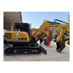 2023 Année 90% Mini Pelle Sany 55u Sany60 Sany95 d'occasion Machines de construction Chine Pelles Sany Sy55 Sy60mini d'occasion pour - Product Image 1