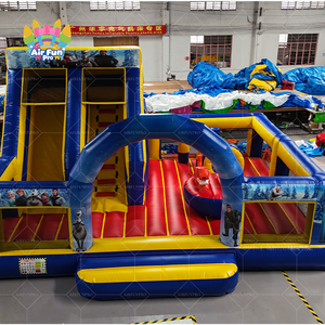 Commercial Rental <strong>Inflatable</strong> Jumping Bounce House Ice Queen Bouncing House Castle <strong>Inflatable</strong> Combo Slide <strong>Bouncer</strong> for Kids - Product Image 2