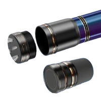 Canne à pêche multi-sections en fibre de carbone OEM 10m-14m pour eau douce et eau salée, pour la pêche au poisson-chat, à la truite et à la perche