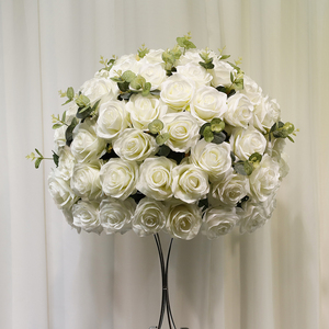 All'ingrosso fiori rosa ortensia palla disposizione <span class=keywords><strong>centro</strong></span> pezzi per la tavola di seta Bouquet floreale per la festa di nozze decorazione per la casa - Product Image 4