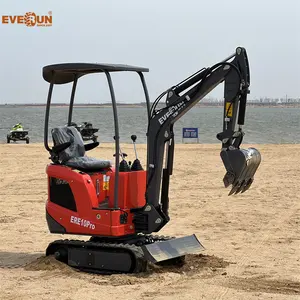 EVERUN ERE10Pro Best Selling New Import Chinese Micro Digger Crawler Smallest Mini Excavator