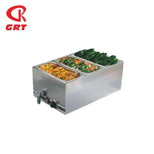 GRT-ZCK165BT-3 Elektrische Verwarming Pot 3 Pan Bain Marie