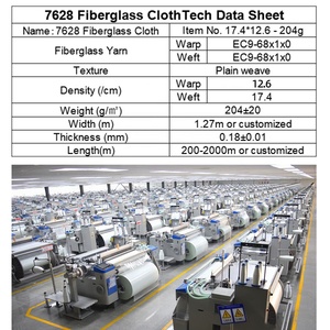 <span class=keywords><strong>Tissu</strong></span> en fibre de verre uni résistant à la chaleur de haute qualité <span class=keywords><strong>pour</strong></span> un <span class=keywords><strong>bateau</strong></span> - Product Image 2