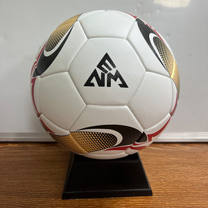 En stock, ballon de football pour enfants en cuir PU, taille 5, Z06, logo NUE <span class=keywords><strong>RMAN</strong></span>, ballon de match, entraînement sportif, adulte, pour jouet - Product Image 3