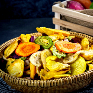 [MEILLEURES VENTES] Fruits et légumes lyophilisés Blue Lotus, mélange sucré, délicieuse garniture pour le thé, les flocons d'avoine, le porridge, Vietnam - Product Image 1