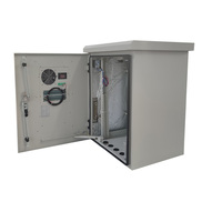 Armoire électrique de télécommunication électrique extérieure à petit montage mural IP55 boîtier de montage sur poteau de rack de 19 pouces 6U 9U 12U 15U 18U
