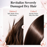 Traitement capillaire OEM à base de collagène et kératine naturelle et biologique pour réparation profonde des cheveux abîmés et crépus, soin nourrissant et hydratant pour salon