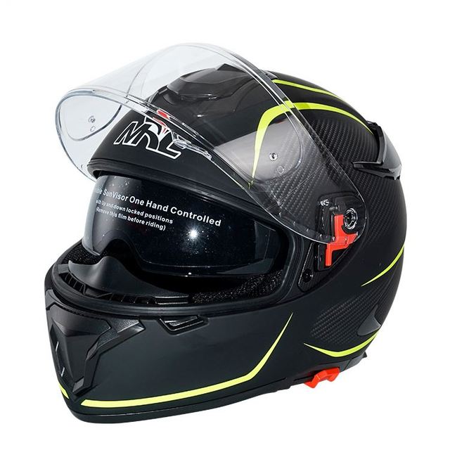 ECE R22.06 New Arrival Full Face Double Visor Motorcycle Helmet Racing Motorcycle Accessories