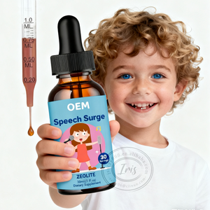 Approvisionnement <span class=keywords><strong>d</strong></span>'usine enfants zéolite liquide gouttes nettoyer vitamine <span class=keywords><strong>D</strong></span> & B12 gouttes soutien de la parole supplément liquide naturel pour Wordspring - Product Image 2