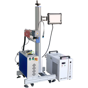 ماكينة وضع العلامات بالليزر لخط التجميع لإنتاج صناديق الترميز البلاستيكية المعدنية مع محرك كمكون أساسي - Product Image 5
