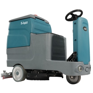 Máquina Fregadora <span class=keywords><strong>de</strong></span> <span class=keywords><strong>Pisos</strong></span> SJ660, Eléctrica, Industrial, con Tanque Grande para Almacenes y Supermercados - Product Image 2