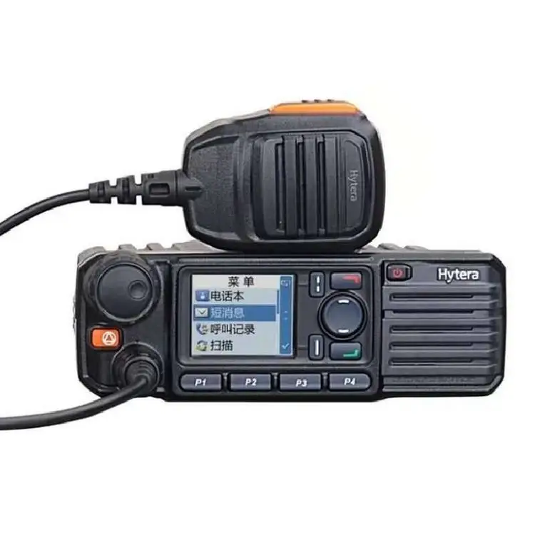 Hytera Md780i Dmr/Pdt Digitale Autoradio Uhf Vhf Mobiel Basisstation Zendontvanger 50Km Hoog Vermogen Lange Afstand Walkie Talkie