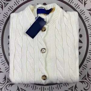 Pull-over ample à col en V anti-rides de haute qualité pour femmes, en acrylique, style <span class=keywords><strong>Ralph</strong></span> <span class=keywords><strong>Lauren</strong></span>, tricoté pour l'hiver - Product Image 1