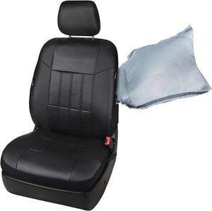 <span class=keywords><strong>Housse</strong></span> de siège de <span class=keywords><strong>voiture</strong></span> <span class=keywords><strong>avant</strong></span> en cuir 6 pièces, <span class=keywords><strong>Protection</strong></span> de siège de <span class=keywords><strong>voiture</strong></span> universelle pour berlines suv mini-fourgonnettes - Product Image 3