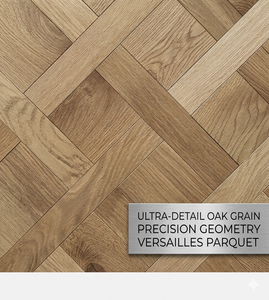 Panneau de revêtement de sol moderne en chêne blanc stratifié multicouche à clipser pour salle à manger, maison, bureau, chambre, hôtel, salon - Product Image 3