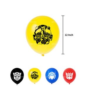 Suministros para Fiesta <span class=keywords><strong>de</strong></span> Cumpleaños <span class=keywords><strong>de</strong></span> Transformers, Decoración <span class=keywords><strong>de</strong></span> Fiesta que Incluye Pancarta <span class=keywords><strong>de</strong></span> Feliz Cumpleaños, Adorno para Pastel, Globo para Niños, Adolescentes y Hombres, Regalo - Product Image 3