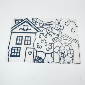 แผ่นรองวาดเขียนสำหรับเด็ก พิมพ์ลายตามสั่ง แผ่นรองจานซิลิโคนสำหรับเด็ก - Product Image 3