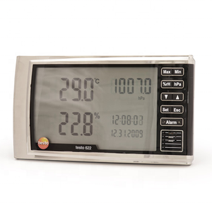 เทอร์โมไฮโกรมิเตอร์ แบรอมิเตอร์ Testo 622 จากเยอรมนี พร้อมการป้องกันระดับ IP30 และการรับประกัน 12 เดือน สำหรับการตรวจสอบคุณภาพอากาศในห้องปฏิบัติการ - Product Image 2