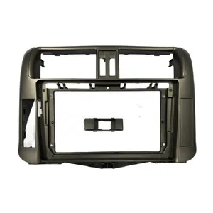 TK-YB 9 zoll auto dashboard rahmen für Toyota Prado 2010-2014 auto zubehör innen dekorative DVD-player-panel fascia rahmen