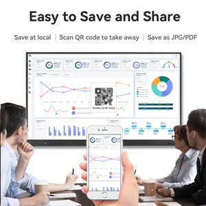 Iotouch OEM завод 65 75 86 android 4K плоская панель школа обучение для обучения умные интерактивные доски интерактивная доска - Product Image 2