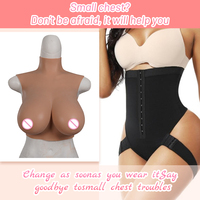 Sexy Géant ZZZ Coupe Silicone Seins Gros Seins Pour Transgenre Homme À Femme Cospaly Halloween Déguisement CD Crossdresser