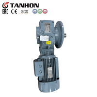 Reductor de Engranajes de Tornillo Sin Fin SF57, 1400 rpm de Entrada, Alto Torque de Salida, Caja de Engranajes Industrial para Maquinaria Agrícola