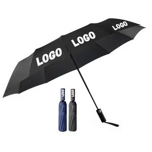 Promotion Business Gifts Custom Logo Printed Three Fold Luxury Brand <b>Umbrella</b> Stylish Portable <b>Umbrellas</b> - Product Image 1